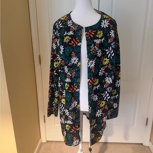 Beautiful Floral blazer Jacket - Multicolor